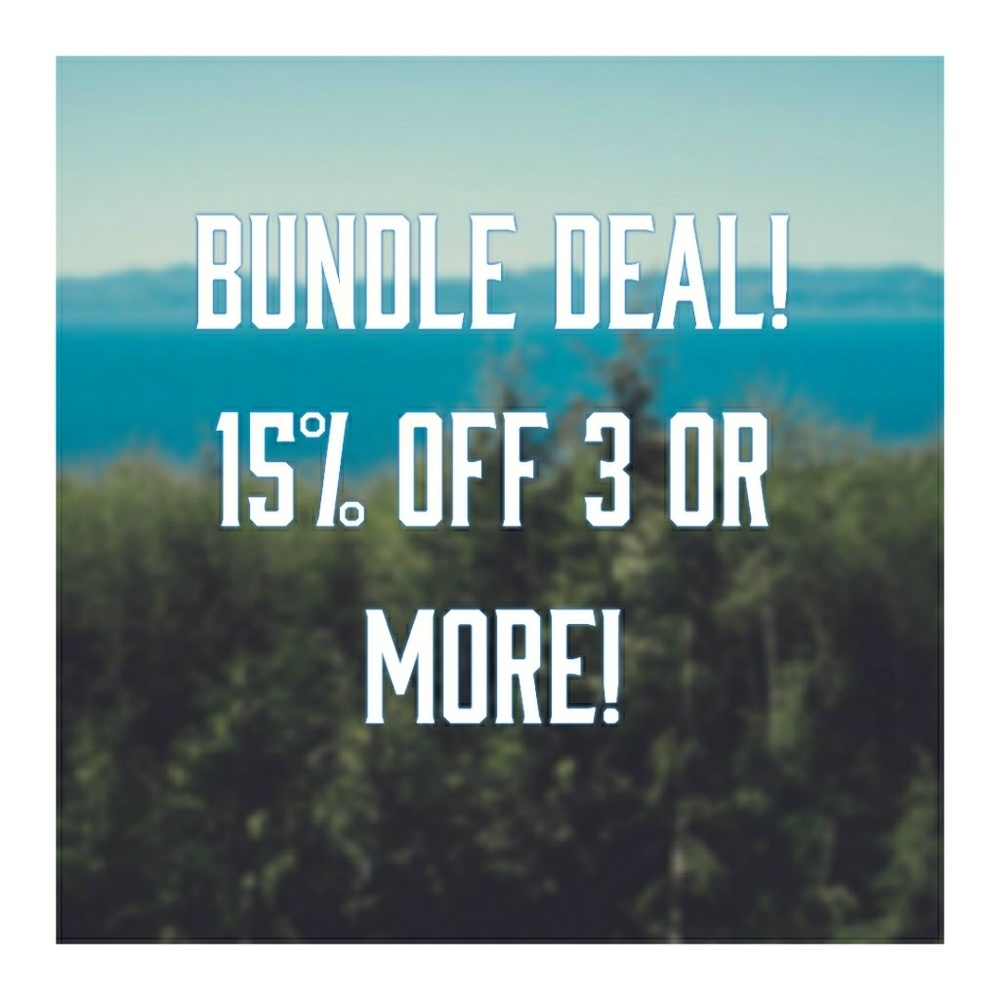 15% off 3 or more bundles!